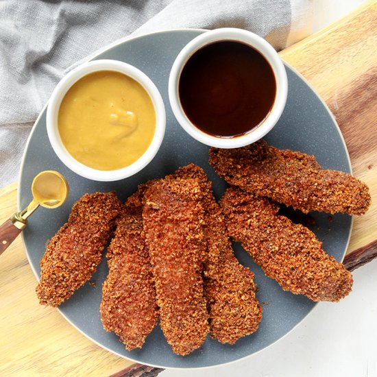 Pecan Crusted Chicken Tenders