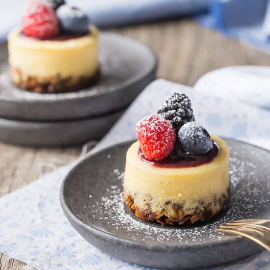 Breakfast Cheesecakes