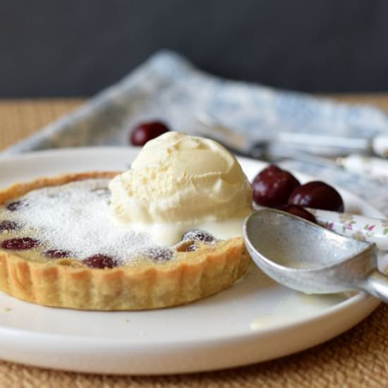 Cherry Clafoutis Tarts