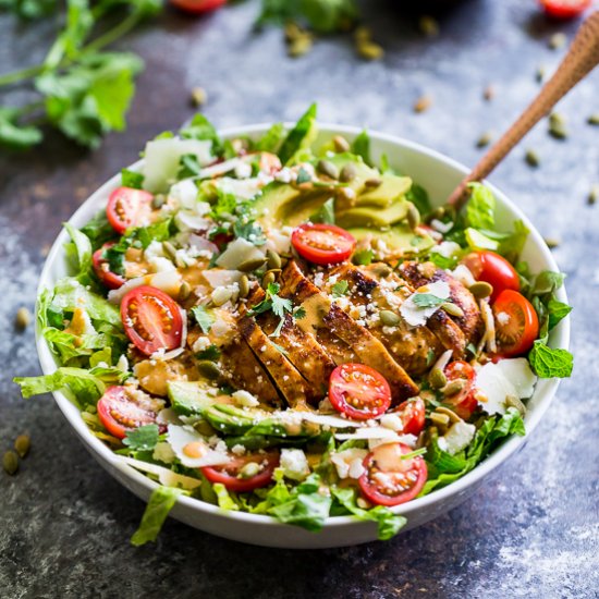 Mexican Chipotle Caesar Salad