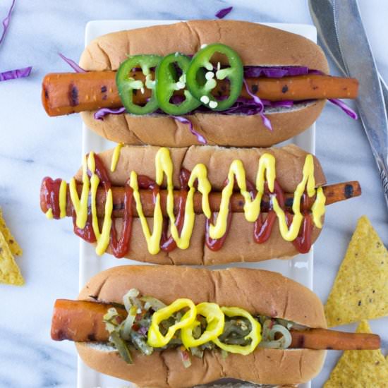 Vegan Carrot Dogs