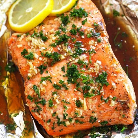 Soy Honey Butter Salmon