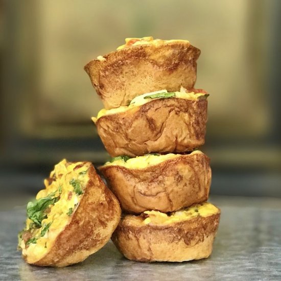 Make Ahead Egg Breakfast Muffins