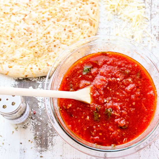 No-Cook Homemade Pizza Sauce