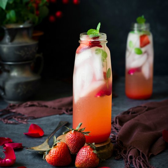 Rose Strawberry Shrubs