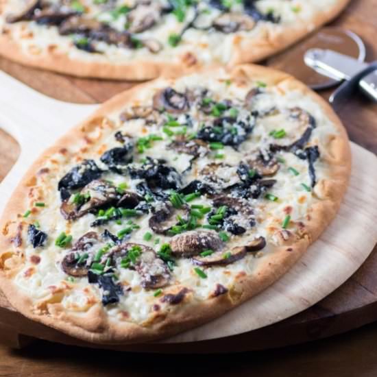 Mushroom Pecorino Flatbread