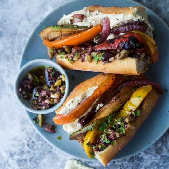 Vegan Grilled Summer Sandwiches