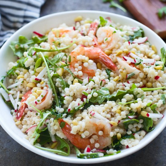 Shrimp Israeli Couscous