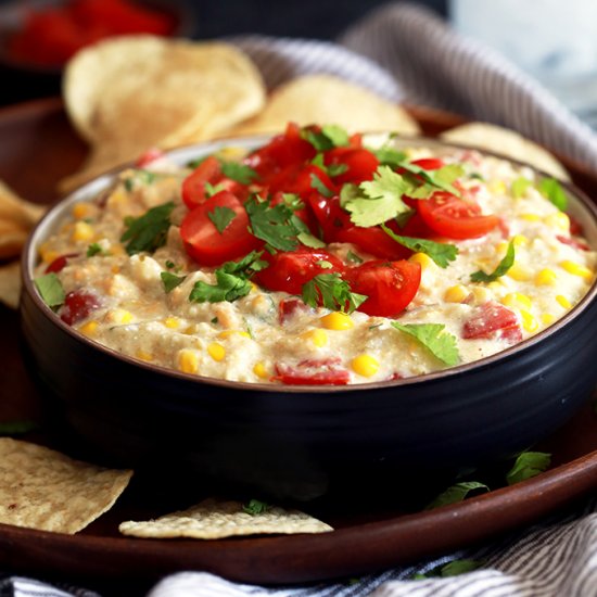 Salsa Verde Corn Dip