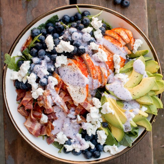 Blueberry, Bacon, Avo Chicken Salad