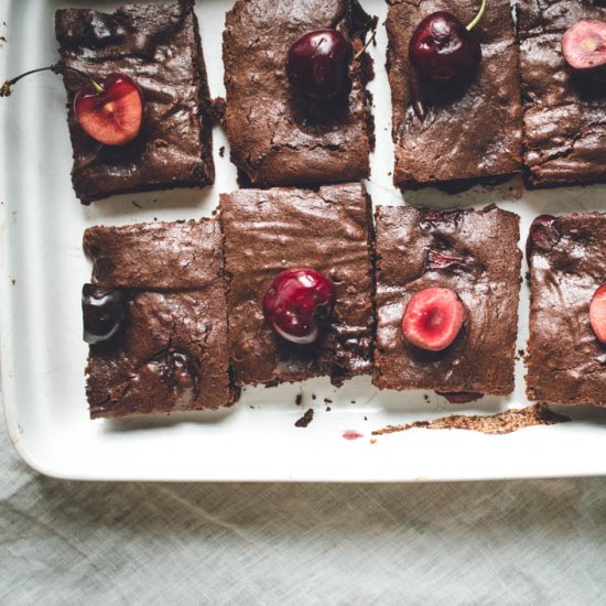 Cherry Chocolate Brownies