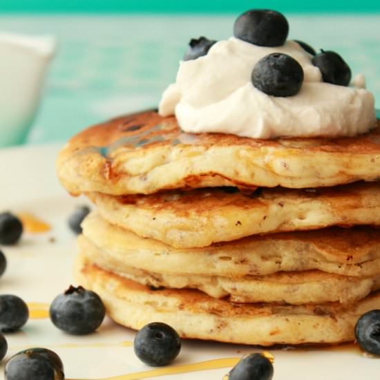 Vegan Blueberry Pancakes