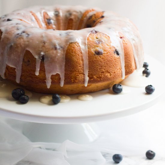 Lemon Blueberry Pound Cake