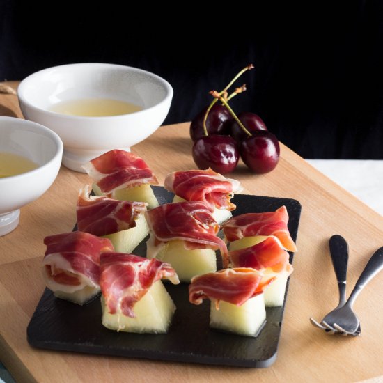 Melon with Jamón Serrano