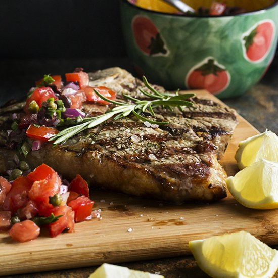 Grilled Tuscan Steak