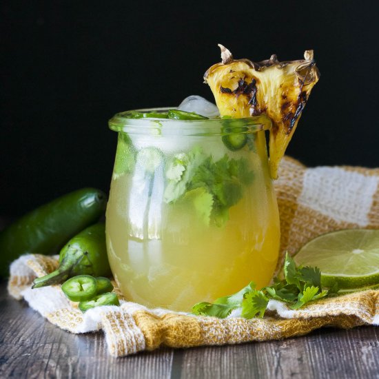 Grilled Pineapple Margarita