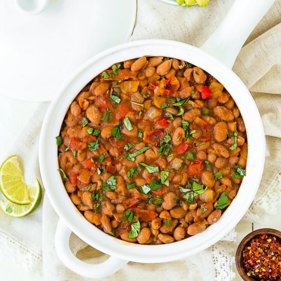 Instant Pot Drunken Beans