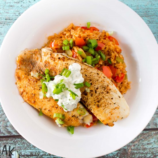 Sous Vide Cajun Tilapia