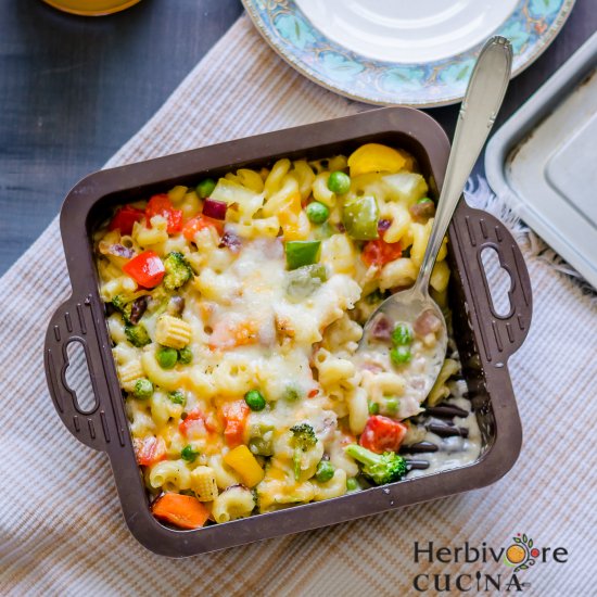 Healthy Vegetable Pasta Casserole