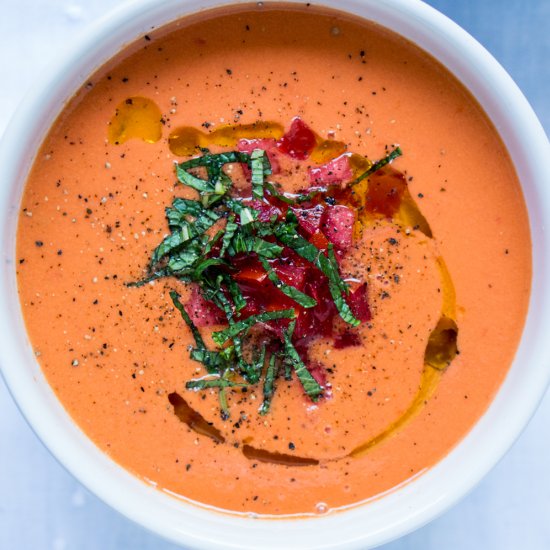 Minted Watermelon Gazpacho