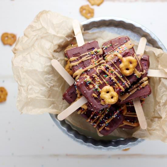 Salted Pretzel “Cake Pops”