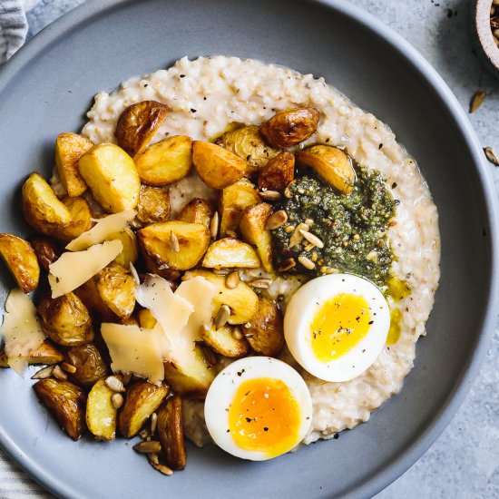 Cheesy Savory Oatmeal