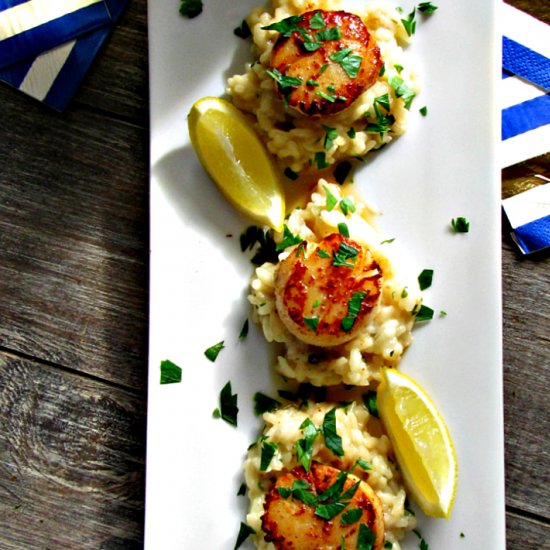 Garlic Butter Scallops