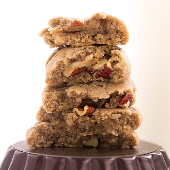 No-Butter Toasted Pecan Cookies