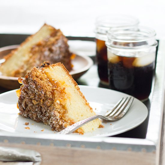 Apricot Almond Coffeecake