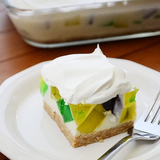 Colorful Stained Glass Cake