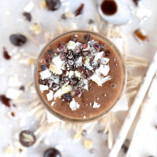 Choc & Ginger Spiced Super Smoothie