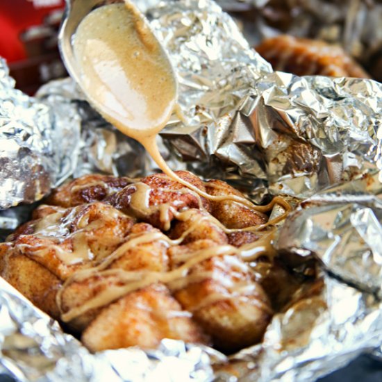 Campfire Cappuccino Monkey Bread