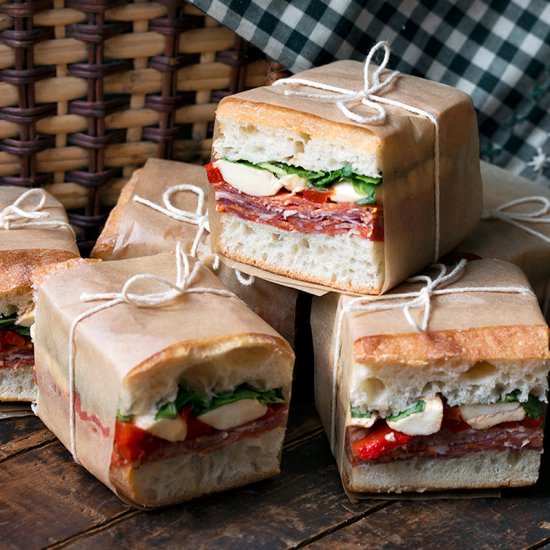 Pressed Italian Sandwiches