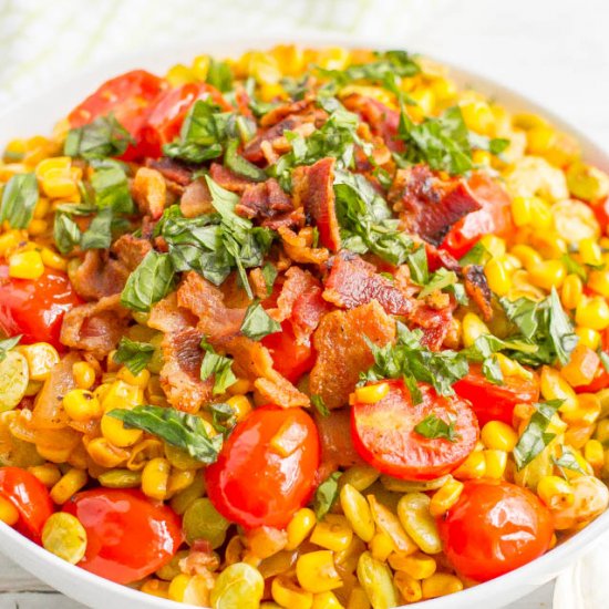 Easy Southern Summer Succotash