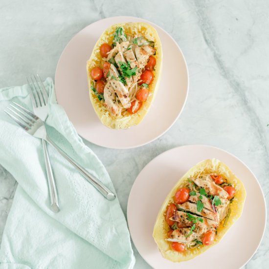 Healthy Eats: Cajun Spaghetti Squash