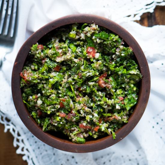 Ketogenic Tabbouleh