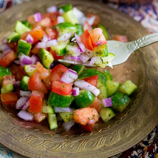 Salad Shirazi Persian Salad