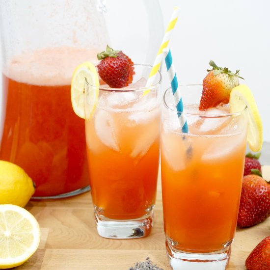 Strawberry Lavender Lemonade