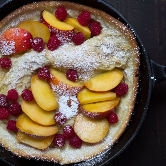 Dutch Baby with Summer Fruit