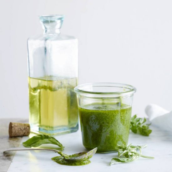 Simple Basil Vinaigrette