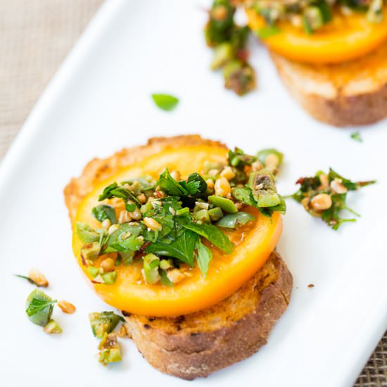 Heirloom Tomato Bruschetta