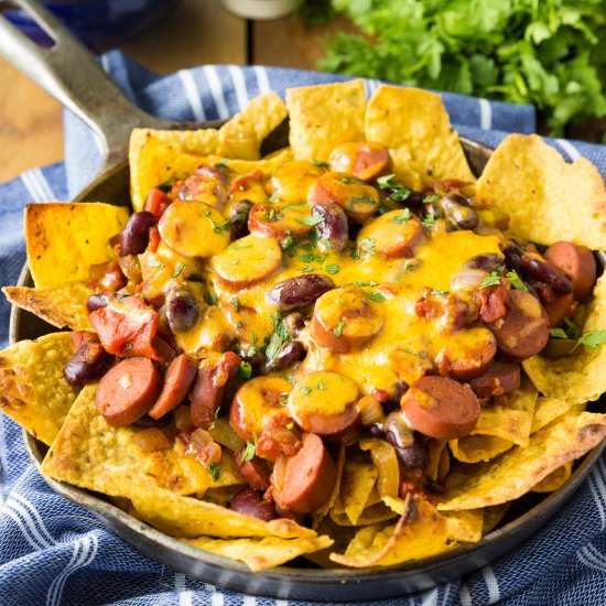 Spicy Chili Nachos