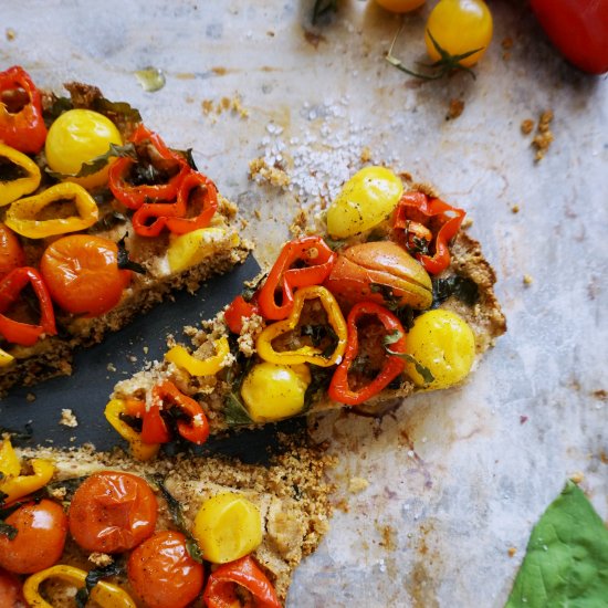 Sweet Pepper + Tomato Tart