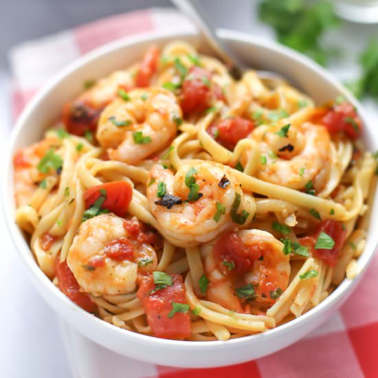 Shrimp Fettuccini