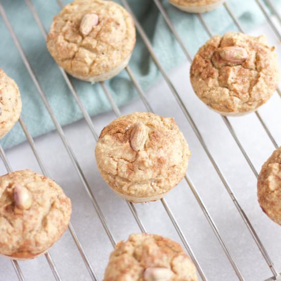 Pistachio Protein Muffins