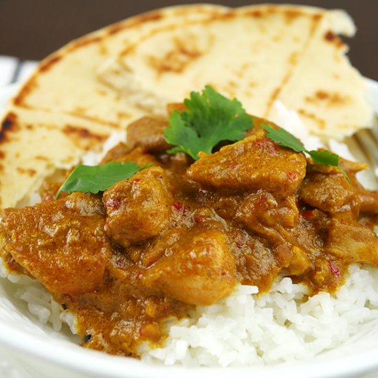 Slow Cooker Peanut Chicken Curry