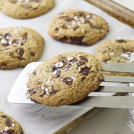 Rosemary Chocolate Chunk Cookies