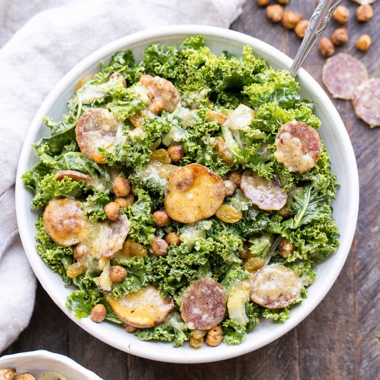 Kale & Salami Salad