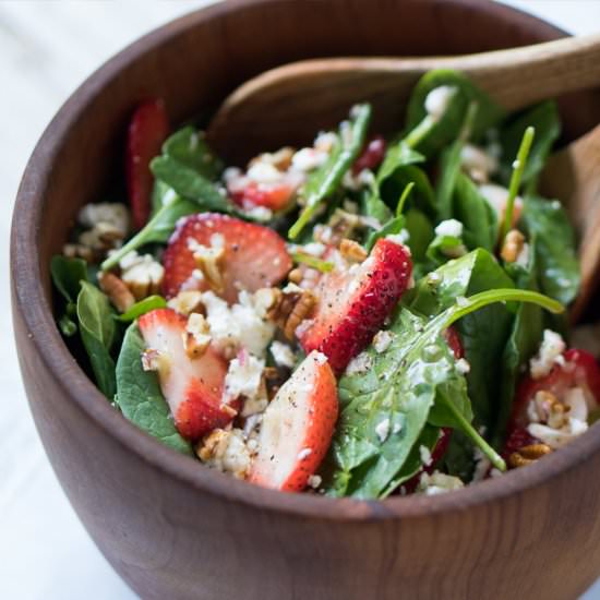 Strawberry & Basil Summer Salad