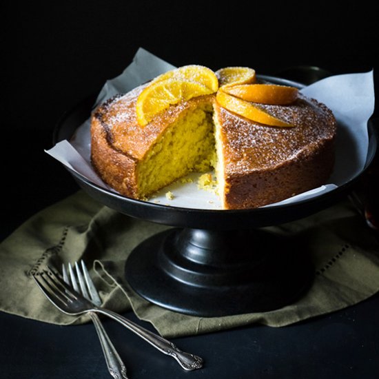 Orange Madeira Cake